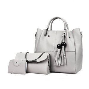 2025 nouveau Style seau sac femmes Simple mode polyvalent sac à main gland bandoulière femmes sac à la mode mère et enfant sac - Product Image 3