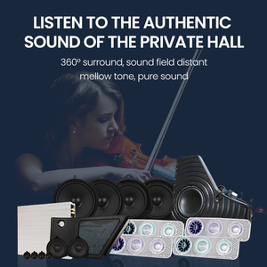 Altavoces del sistema del kit de audio del coche de Berlín para <span class=keywords><strong>Mercedes</strong></span> W447, Tweeters de 12V hechos a medida de aluminio del metal del paso Para Auto 30W 1kg Ming Ao - Product Image 5