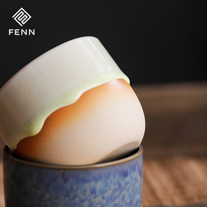 FENN 2024 caldo moderno turco Arabo tazze <span class=keywords><strong>da</strong></span> tè in ceramica Espresso caffè rosa <span class=keywords><strong>tazza</strong></span> di Design <span class=keywords><strong>mezza</strong></span> vetrata <span class=keywords><strong>tazza</strong></span> per regali