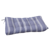 Personnalisation grande résistance aux uv solution imperméable colorant gris solide banc de patio chaise de salon siège coussin extérieur