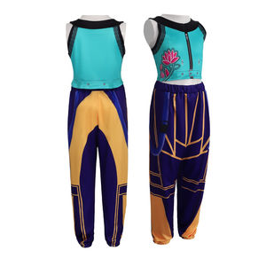 Disfraz <span class=keywords><strong>de</strong></span> Cosplay Al Por Mayor <span class=keywords><strong>de</strong></span> K-pop <span class=keywords><strong>Cazador</strong></span> <span class=keywords><strong>de</strong></span> Demonios Uniforme <span class=keywords><strong>de</strong></span> Escuela Secundaria Traje Negro Rumi Mira Zoey para Fiesta <span class=keywords><strong>de</strong></span> Halloween - Product Image 3