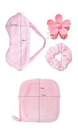 Kit de 8 bandeaux torsadés pour femmes, bandeaux de soin et de maquillage, bandeaux de spa en éponge moelleuse, masques pour les yeux pour le lavage du visage