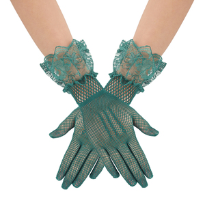 <span class=keywords><strong>Gants</strong></span> de mariée transfrontaliers à manches longues en résille, à doigts complets, en <span class=keywords><strong>dentelle</strong></span>, sexy, ajourés, pour femmes, pour soirée et spectacle - Product Image 5