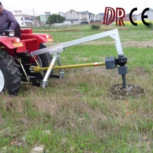 Máquina Perforadora de Hoyos de 3 Puntos, Accesorios para Tractor con Conexión a Toma de Fuerza para Perforación de Suelo - Product Image 4