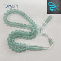 Chapelet de prière Tasbih chapelet en résine pure chapelet de prière musulman chapelet arabe Bracelet usine cheveux raides perles de prière musulmanes