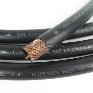 Flexibler 3/4-Zoll-Zapfschlauch nach EN 1360 für Tankstellen, <span class=keywords><strong>NBR</strong></span>-Gummi mit glatter Oberfläche, für Diesel, Benzin und Öl - Product Image 2