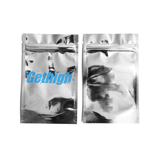 Sachet Doypack Personnalisé en Mylar 120 microns avec surface intérieure en feuille d'aluminium, encoche de déchirement, solution d'emballage durable à haute barrière - Product Image 2