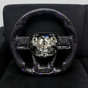 Volante de Fibra de Carbono Forjado Compatible con <span class=keywords><strong>Toyota</strong></span> Hilux, Fortuner, Camry, Land Cruiser, <span class=keywords><strong>Corolla</strong></span>, Hiace, Mark X, Prado, Yaris, Rav4GR - Product Image 3