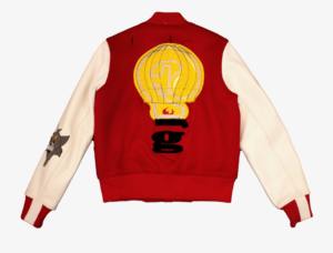 Chaqueta de invierno de cuero PU para hombre, holgada personalizada, último diseño, Letterman Chenille, estilo callejero, cuello levantado bordado personalizado - Product Image 2