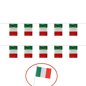 Hannuo 2026 Popolare Set da 15 Pezzi per Tifosi di Calcio <span class=keywords><strong>Serie</strong></span> Bandiera Italiana Bandierine Vuvuzela Ombrello Occhiali da Sole per Promozione - Product Image 3