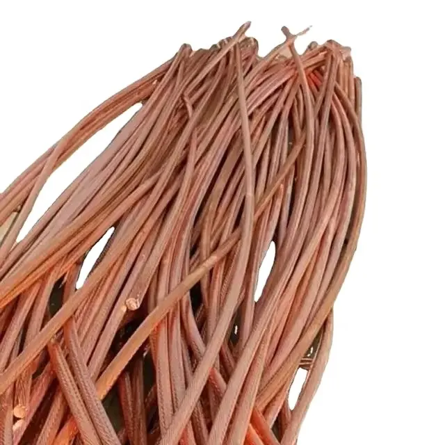 Wholesale 99.99% purity copper cable scrap in stock