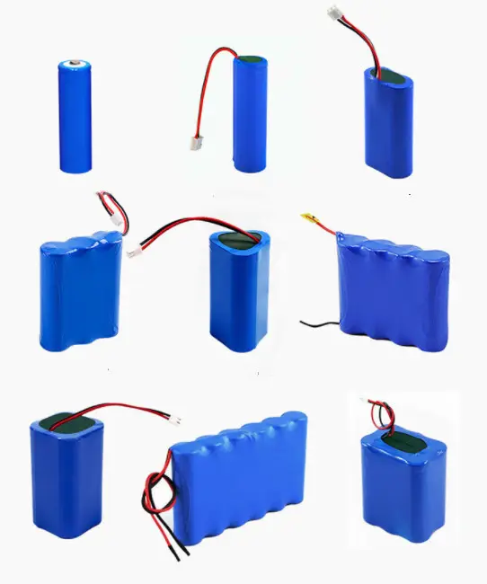 Paquete de batería de litio de 18650, 3,7, 7,4, 11,1, 12, 24, 36 y 48