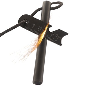 5 Inci Panjang dan 1/2 Inci Diameter Besar Feuerstahl Tongkat Ferrocerium/Batang Ferro/Firesteel/Feuerstarter Bertahan Hidup Fire Starter - Product Image 3