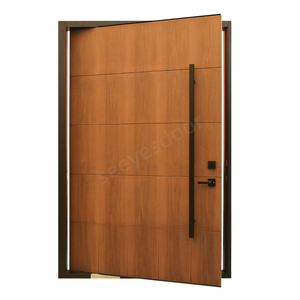 Высококлассная деревянная входная дверь для дома - Product Image 5