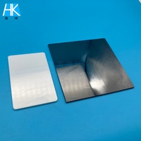Plaque en céramique de zircone colorée ZrO2 polie miroir, dureté saphir et profil ultra-fin pour appareils intelligents