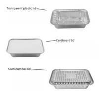 Wholesale Aluminum Foil Take Out Containers with Lids, Leak-Proof Heat-Sealable Foil Trays for Meal Delivery