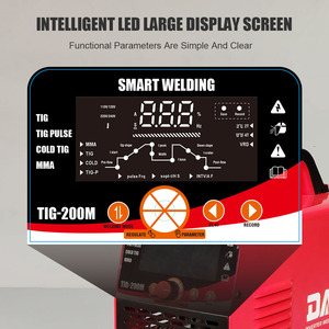 Inverter Argon DC TIG-205M Pulse TIG-lasapparaten 220V Ideaal voor het lassen van dun roestvrij staal TIG-lasmachine Maquina De Soldar - Product Image 3