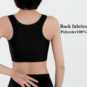 Femmes garçon manqué Sexy Compression poitrine poitrine liant élasticité tissé Corset gilet haut pour lesbiennes filles pull corps Shaper - Product Image 5