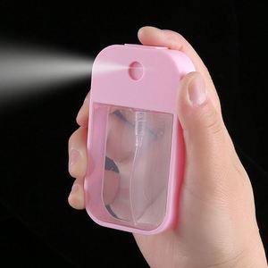 Flacon pulvérisateur plat en plastique vide rechargeable format carte de crédit 45ml 50ml pour alcool et parfum, format poche - Product Image 3