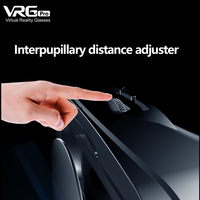 Casque de Réalité Virtuelle 3D VR 5-7 Pouces Compatible avec iPhone et Android pour Films et Jeux