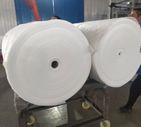 Géotextile non tissé en PP de 150g, 200g, 250g pour le contrôle de l'érosion des pentes et la couche de séparation routière, tissu géotextile tissé