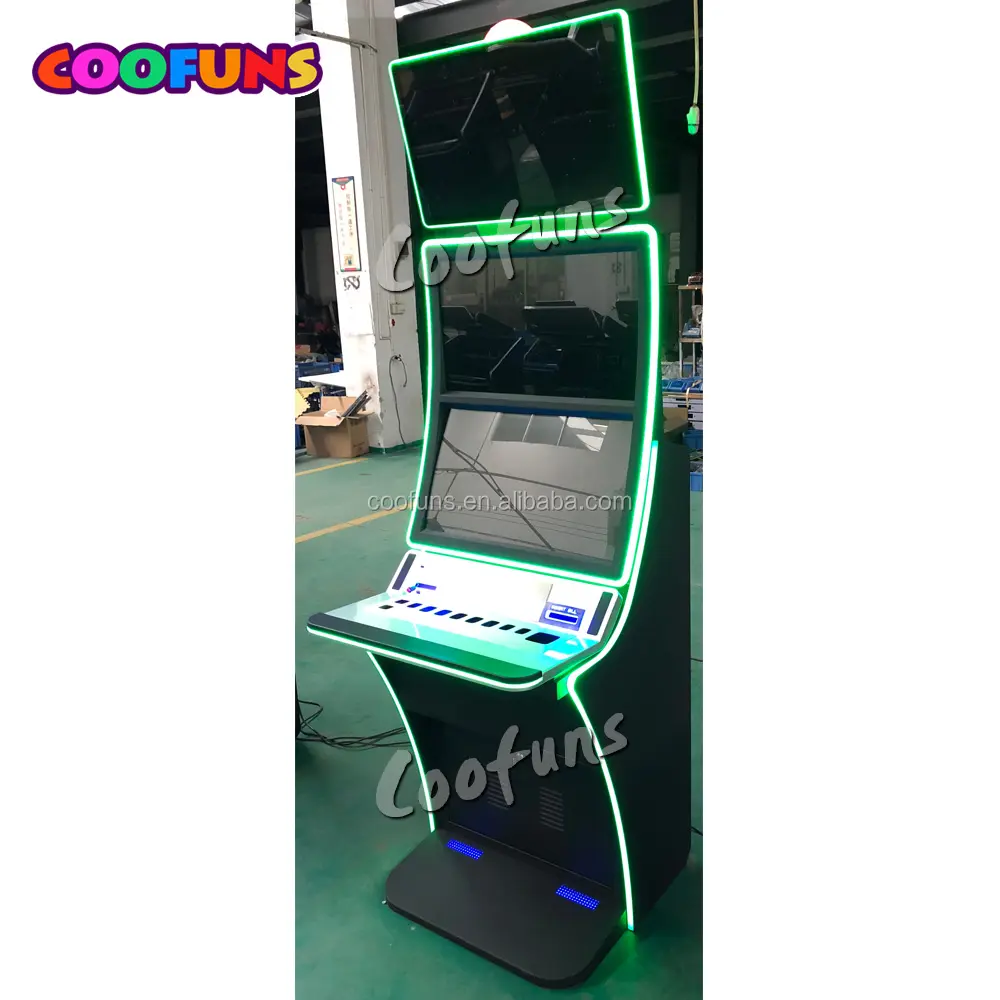 Taiwan Customize 27 Inch Touch Screen Empty Slots Metal Cabinet for Sofaware Company