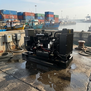 Generador Diésel CUMINS de 80KW 100KVA Trifásico, Bajo Consumo de Combustible, Voltaje Estable, CE ISO OEM, para Obras de Construcción en <span class=keywords><strong>Arabia</strong></span> Saudita - Product Image 2