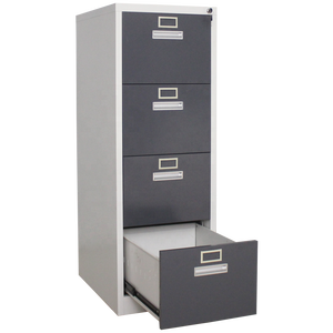Archivador Vertical <span class=keywords><strong>de</strong></span> Metal para oficina, plancha con 4 cajones, precio al por mayor <span class=keywords><strong>de</strong></span> fábrica - Product Image 2