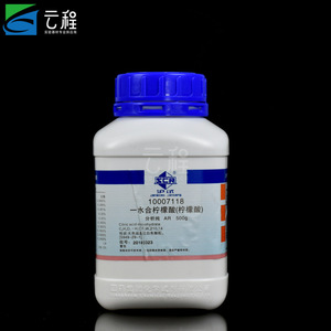 Ácido Cítrico Monohidrato Grado Analítico AR 500g Para Investigación Científica y Experimentos - Product Image 1