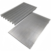 Saringan Kawat Baja Tahan Karat 304 Presisi Tinggi 0.1mm Model V-wire Anti-penyumbatan