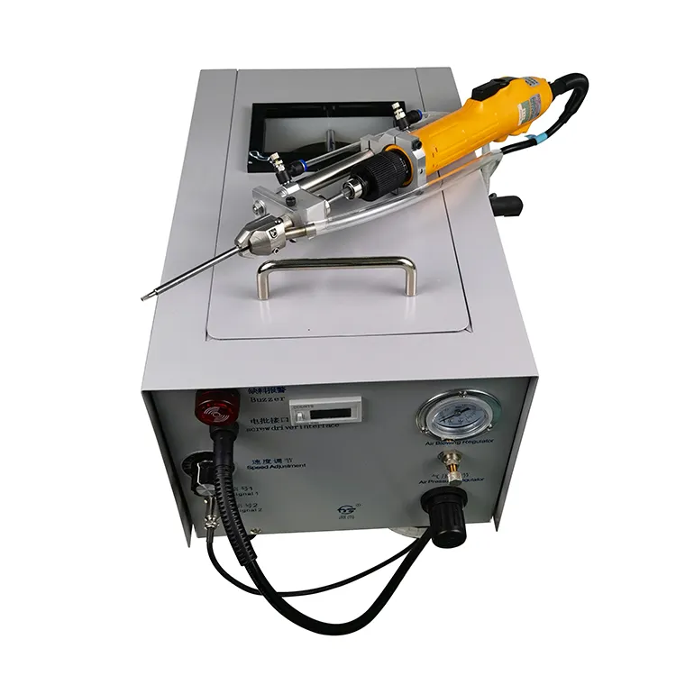 Handheld Electronic Screwdrivers for Automatic Feeding with a Screw Feeder a Screwdriver