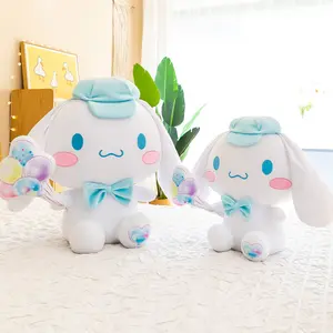 الجرو القطيفة المحشوة Senrio HK KT بالجملة لعبة الكلب الأبيض الجرو Plushies للأطفال أرانب بوشا الكوروميلو الجميلة هدية عيد الحب