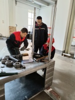 Máquina Profesional de Prueba de Flexión de Azulejos Controlada por Computadora, Probador de Resistencia a la Flexión