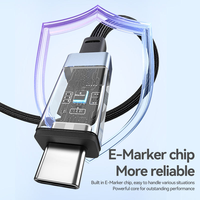 MING Kabel Ekstensi USB 2.0 Berkualitas Tinggi 1m 5m Meter Konduktor Tembaga Murni Pelindung Anyaman Transfer Data Kecepatan Tinggi Kompatibel