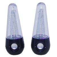 Haut-parleur sans fil portable étanche IPX6 avec lumière LED multimédia dansante
