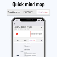 Control de aplicaciones, grabadora de voz de Audio AI, BT Chatgdp, dispositivo celular de grabación de estudio de sonido, AI para probar la conversión, grabadora de Audio inteligente