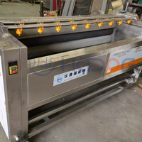 Roestvrijstalen Borstelreinigingsmachine Voor Groenten En Fruit