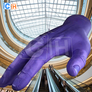 Halloween realista inflable gigante Decoración Accesorios mano <span class=keywords><strong>Palma</strong></span> inflable publicidad dedo modelo - Product Image 4