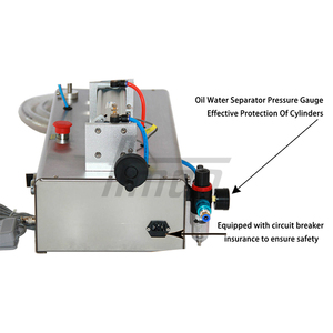 Máquina Llenadora de Líquidos de Una Sola Cabeza, Semiautomática, de Alta Precisión, para Botellas de Plástico/Vidrio, Viales, Bebidas/Mermelada/Aceite, 220V, 1 Año de Garantía, Fácil de Usar - Product Image 2