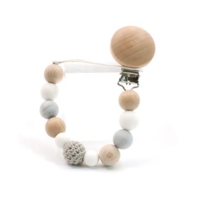 Cadena <span class=keywords><strong>de</strong></span> Soporte <span class=keywords><strong>de</strong></span> Clip <span class=keywords><strong>para</strong></span> Chupete con Cuentas <span class=keywords><strong>de</strong></span> Ganchillo Hecha a Mano, Juguete <span class=keywords><strong>de</strong></span> Dentición <span class=keywords><strong>para</strong></span> Bebé, Rango <span class=keywords><strong>de</strong></span> Edad <span class=keywords><strong>de</strong></span> 0 a 12 Meses, Hecho <span class=keywords><strong>de</strong></span> Silicona - Product Image 4