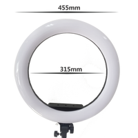 Offre Spéciale – Anneau Lumineux LED Personnalisé de 18 Pouces pour Photographie, Selfie, TikTok et Vidéo en Direct – Éclairage d'Appoint LED de 12, 14, 18, 21 Pouces