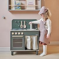 Meilleure vente Simulation son et lumière cuisine maison ensemble rôle semblant jouer grande cuisine jouets éducatifs en bois pour enfants filles
