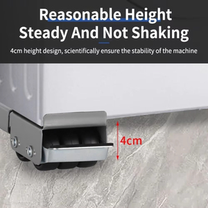 <span class=keywords><strong>Support</strong></span> de meuble réglable à rotation 360°, <span class=keywords><strong>support</strong></span> universel mobile pour <span class=keywords><strong>réfrigérateur</strong></span>, base pour machine à laver avec <span class=keywords><strong>roulettes</strong></span> - Product Image 2