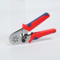 Pince à sertir tubulaire mini GKGJ HSC8 6-6A, pince à sertir à cliquet multifonctionnelle européenne, acier 24-8AWG, industrielle