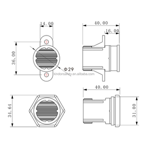 Lumière LED de voiture à trois couleurs, lumière stroboscopique cachée, rouge, bleu, ambre, vert, blanc, LTD302, DC 12V, clignotement continu avec <span class=keywords><strong>clignotant</strong></span> externe - Product Image 6