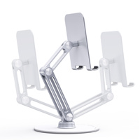 Support de téléphone portable de bureau en alliage d'aluminium Boneruy L08P, rotatif à 360°, prix d'usine, compatible tablette