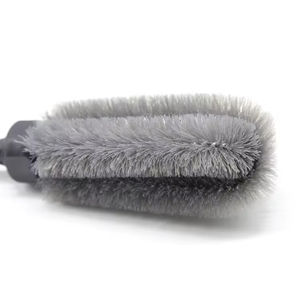 Amare sikat Detail cuci roda mobil, Dispenser sabun Stainless Steel plastik + Busa Pembersih otomatis dengan pegangan - Product Image 5