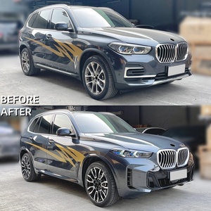 Kit de Carrocería de la Mejor Calidad en Material PP ABS para <span class=keywords><strong>BMW</strong></span> <span class=keywords><strong>X5</strong></span> G05/G18 2023, Conversión a G05 LCI <span class=keywords><strong>X5</strong></span> MT con Parachoques, Faldones Laterales y Rejilla ABS - Product Image 5