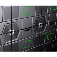Nouveau module d'écran LED en aluminium moulé sous pression 640 * 640 mm pour petits espaces, taille 320 * 160, P2.5 - Vente chaude 2026