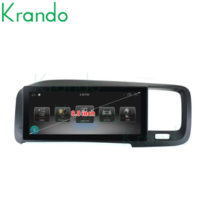 Autoradio multimédia Krando Android 13.0 pour <span class=keywords><strong>Volvo</strong></span> S60 V60 2011-2020, unité principale avec Apple CarPlay sans fil, Android Auto, 4G, Bluetooth - Product Image 2